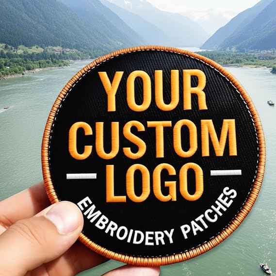 Custom Embroidery Image Patches, Personalized Design Your Own Patch, Iron On or Sew On Custom Shape Badges for Jackets, Hats, Uniforms, Backpacks 1