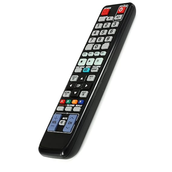 Universal Remote for Samsung Blu-Ray DVD Player BD-C5500 BD-C6500 BDC6500 BD-C6900 BDC6900 BD-C7500 BDC7500 BD-C5900 BD-C5900/XAA BD-C7900 BD-C6800 BDC5500