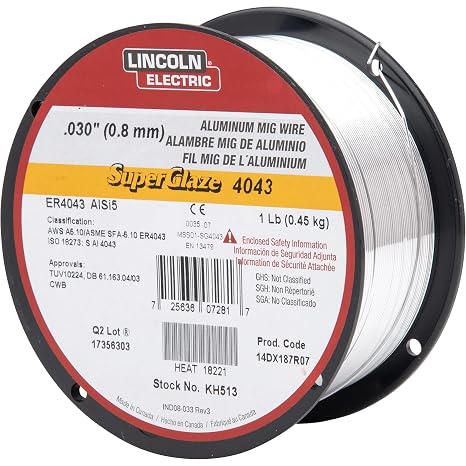 MIG Welding Wire, 4043, .030, Spool