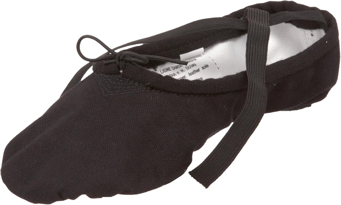 SANSHA Mens Pro 1 Canvas Ballet Slipper