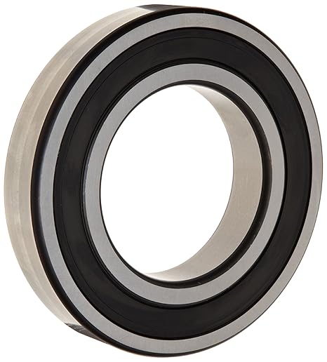 FAG Bearings 6216-2RSR Single Row Radial Bearing, ABEC 1 Precision, Double Sealed, Steel Cage, Normal Clearance, Metric, 80mm ID, 140mm OD, 26mm Width, 3000rpm