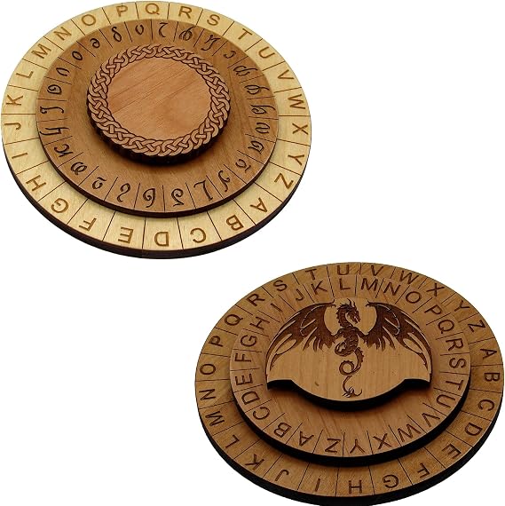 Fantasy Cipher Wheels - Decoder Disk Bundle for Table Top RPGS and Larping