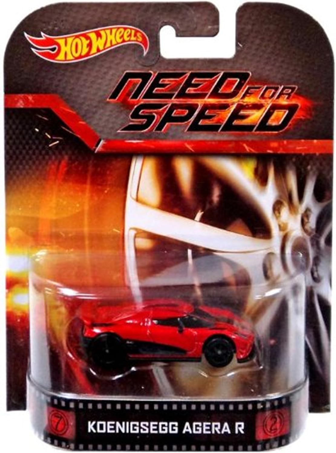 Hot Wheels Hot Wheels Entertainment Vehicle - Koenigsegg Agera R - Need for Speed Die Cast Vehicle
