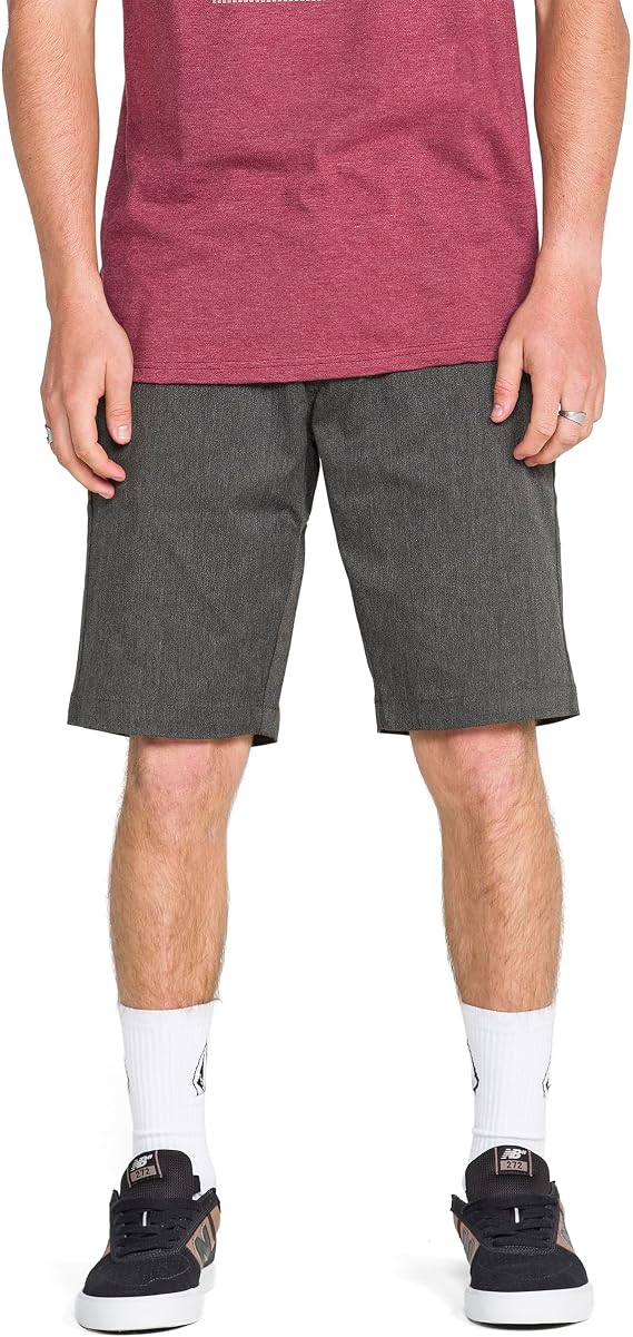 Volcom Men's Vmonty Stretch 22 Chino Shorts Casual Everyday Wear, Relaxed Fit