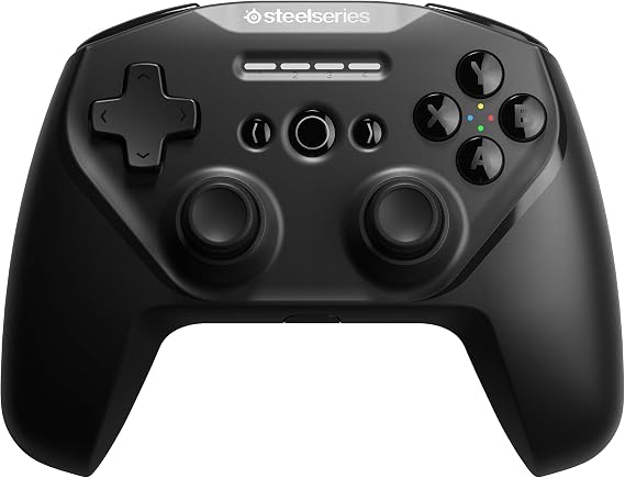 SteelSeries Stratus Duo Wireless Gaming Controller Compatible with Android, Windows, VR, and Chromebooks Dual-Wireless Connectivity High-Performance Materials Supports Fortnite Mobile