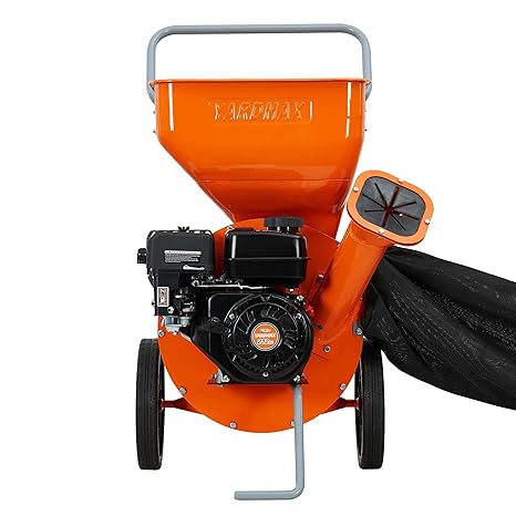 YARDMAX YW6065 2-in-1 Chipper, Orange