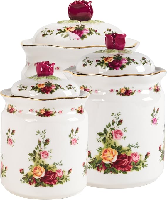 Royal Albert Old Country Roses Canister Set