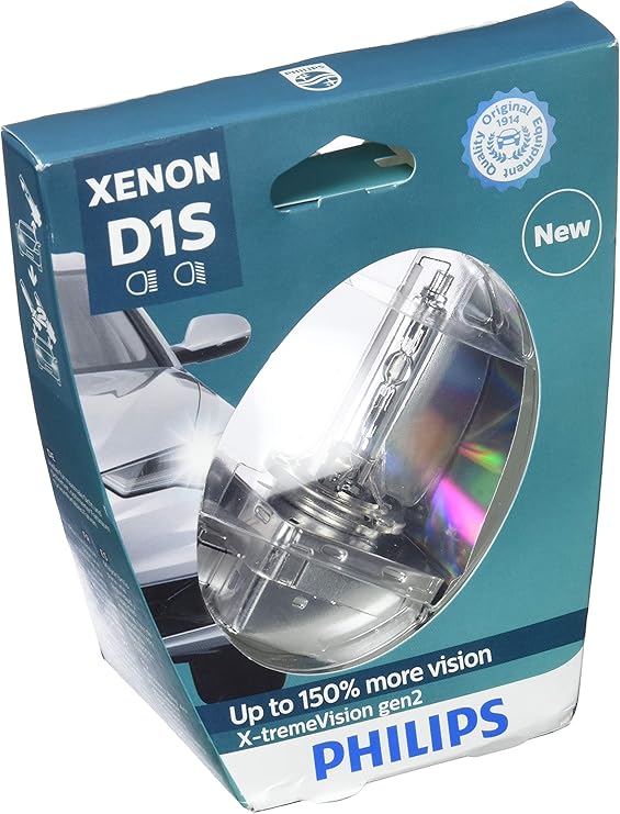 PHILIPS Xenon-X-treme Gen2 +150% D1S Hidden Xenon Bombillas 85415 X v2s1