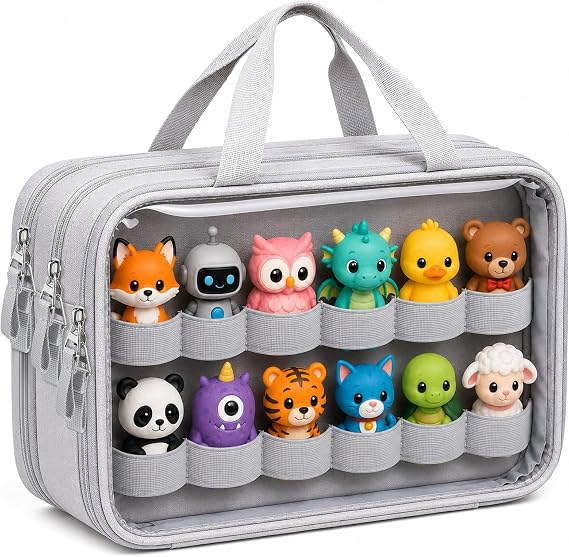 Carrying Case Organizer for Tonie Figures, Holds 35+ Characters