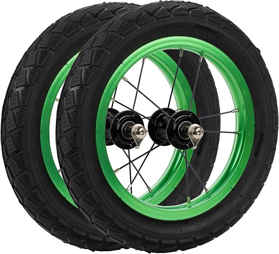 Strider High-Traction Wheels-Green