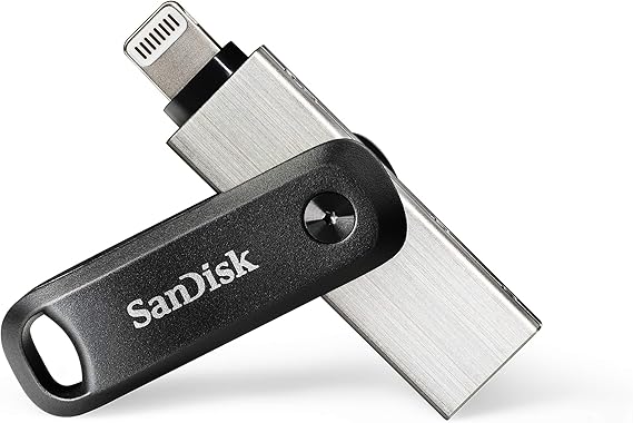 SANDISK 64GB iXpand Flash Drive Go For your iPhone 14 or older - Create space on your iPhone - SDIX60N-064G-GN6NN