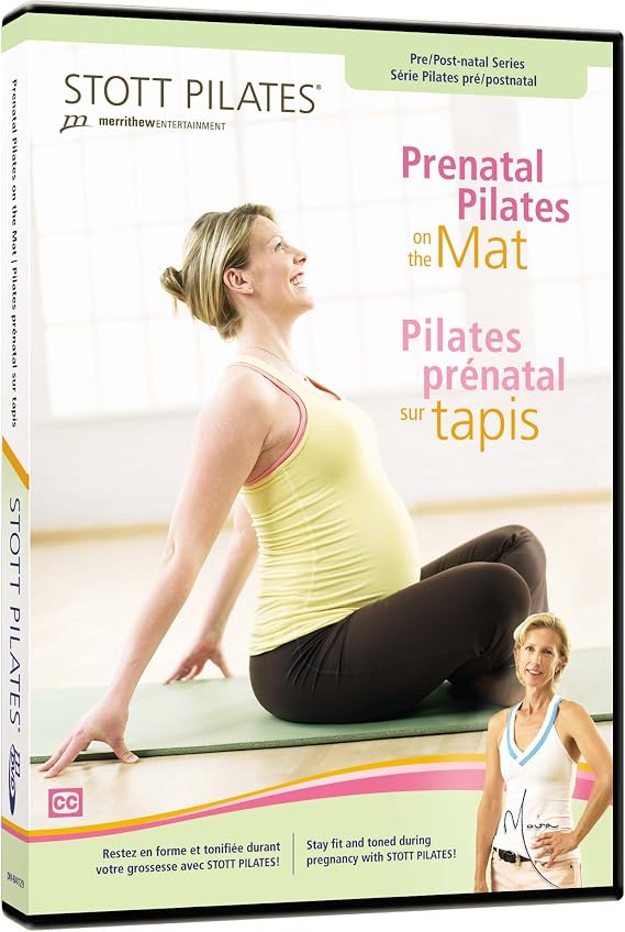 STOTT PILATES Prenatal Pilates on the Mat (English/French)