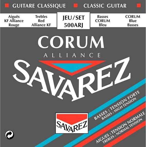 Savarez Alliance Corum Medium Tension, Classical Guitar Strings Set (STSAV50-50005)