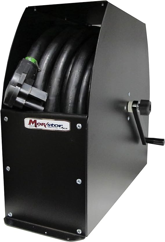 MORryde REEL56-001H Easy Reel Cord Spooler - Tall,Black