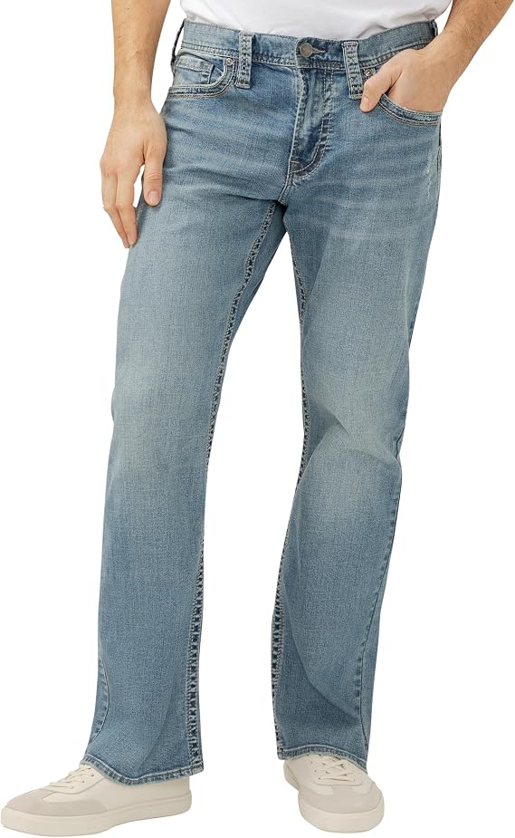 Silver Jeans Co. Men's Craig Classic Fit Bootcut Jeans - Legacy Jeans
