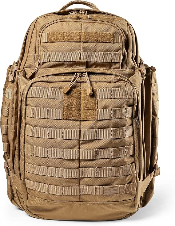 5.11 Tactical Backpack Rush 72 2.0 Military Molle Pack, CCW with Multiple Compartments, 55 Liter, Large, Style 56565