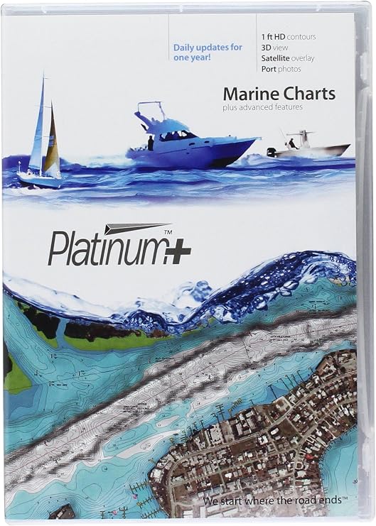 Navionics Platinum+ SD 638 Puget Sound Nautical Chart on SD/Micro-SD Card - MSD/638P+