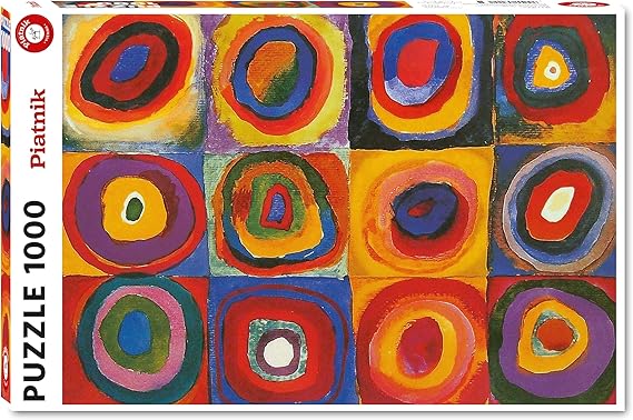 Piatnik 1000 Piece Puzzle Kandinsky Concentric Circles