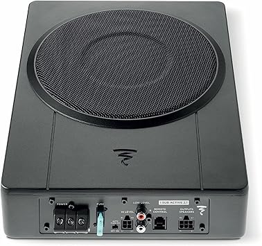 Focal ISUBACTIVE 8 Bomba Underseat Amplified Subwoofer, RMS: 75W - MAX: 150W