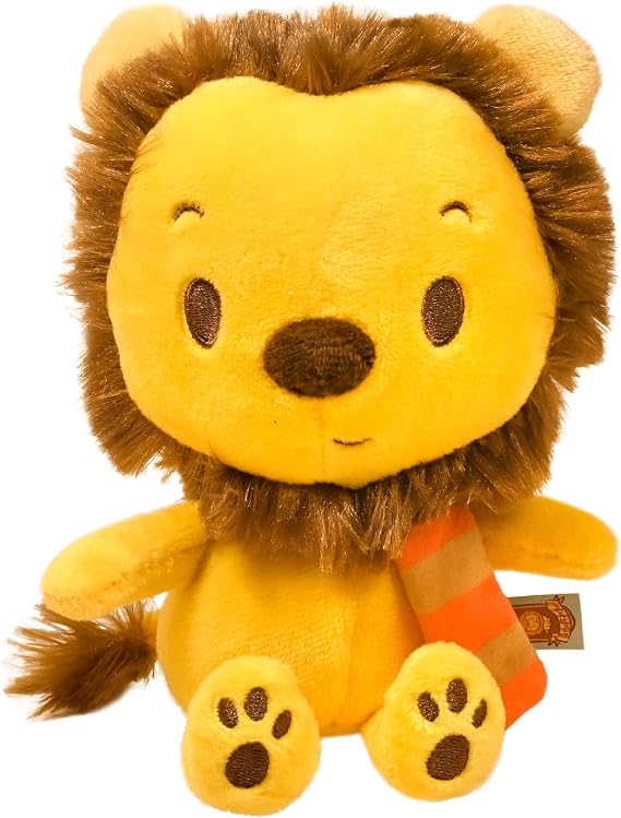 Kids Preferred Harry Potter Gryffindor Lion Plush Stuffed Animal with Embroidered Details and Red and Gold Stripped Scarf Hogwarts House Collectible for Babies, Toddlers, and Kids 6 Inches