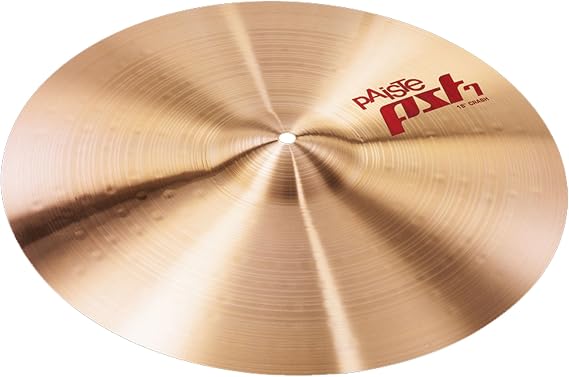 Paiste Crash Cymbal, PST 7 Series, Percussion Instrument for Drums, 18"