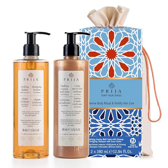 Prija Hair and Body Gift Pack Spa Care Set for Men and Women