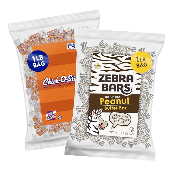 Atkinson's Chick-O-Stick Nuggets & Peanut Butter Bars Variety, 2 lb Bag