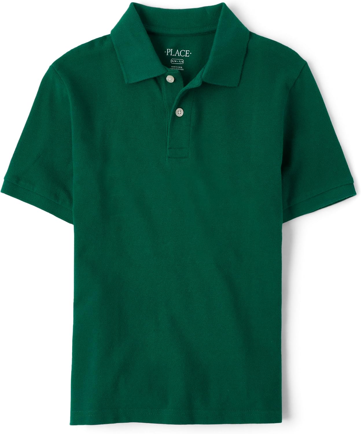 The Childrens Place Boys Uniform Short Sleeve Pique Polo
