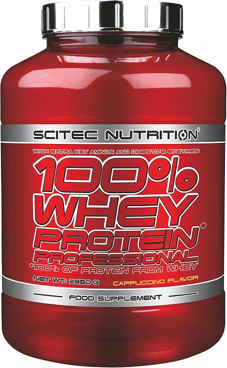 Scitec Nutrition 100% Whey Protein Professional 2350G Honey 78 Servings 5,18Lb