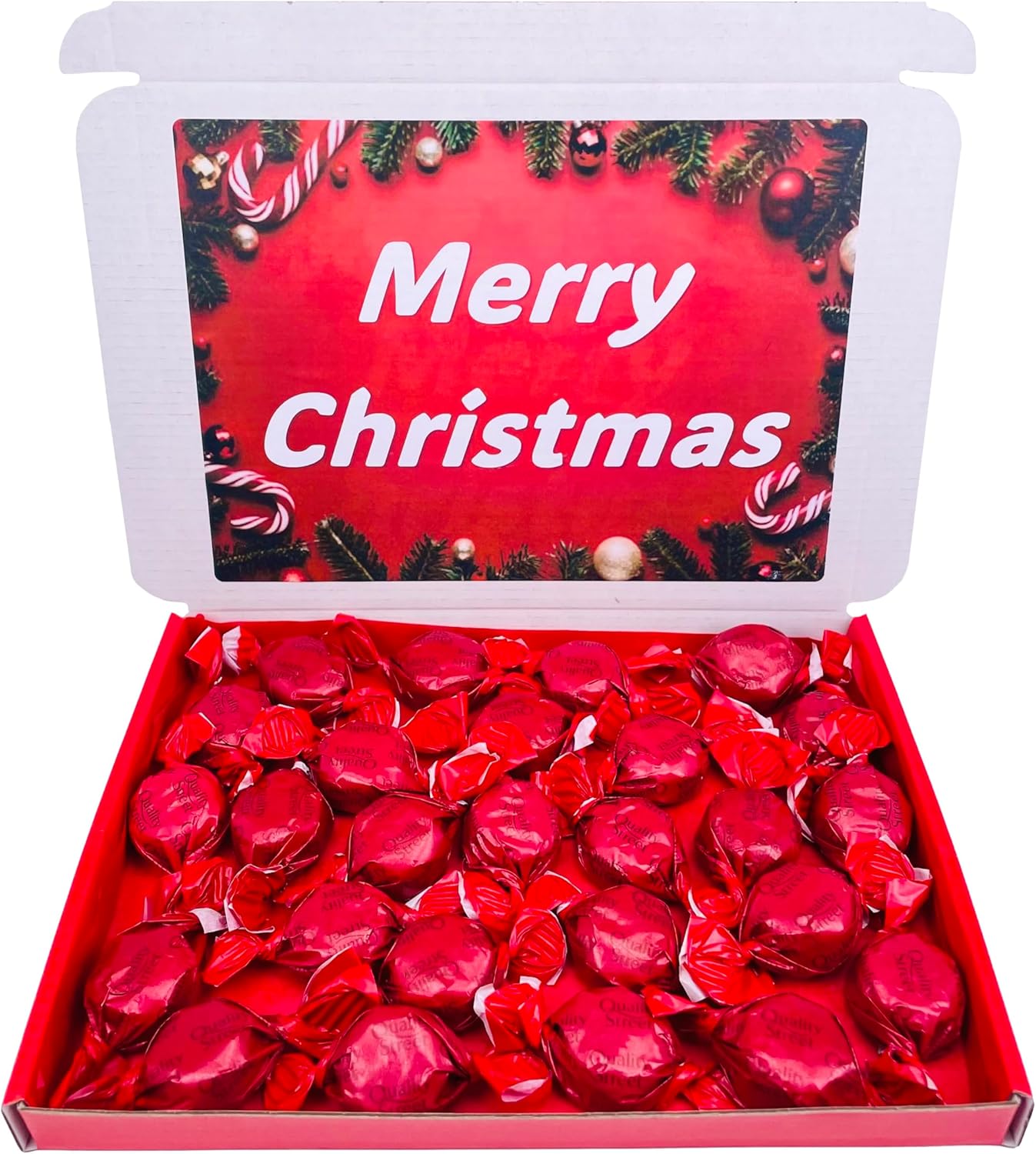 Quality Street Strawberry Creams Chocolate Gift Box, Merry Christmas Chocolate Present