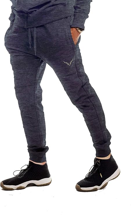 SCREENSHOT Sports Mens Premium Slim Fit Workout Pants - Athletic Jogger Fitness Gym Sweatpants