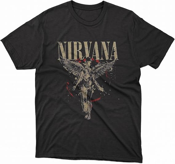 Grayce NirvanaTM in Utero Angel Splatter T-Shirt - by NirvanaTM Splatter (US, Alpha