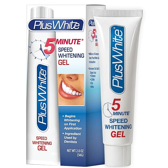 Plus White Speed Whitening Gel, 5 MinuteTeeth Whitening (2 oz)