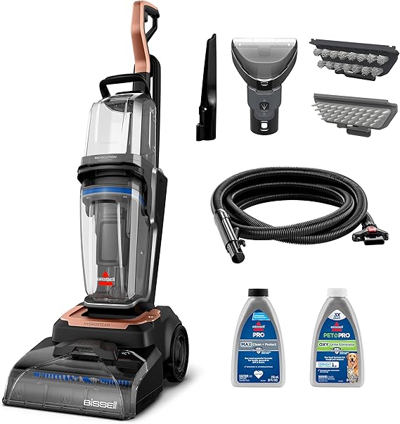 BISSELL Revolution HydroSteam Carpet Cleaner, 4123