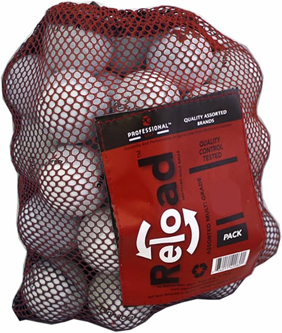 LostGolfBalls - 36 Super Soft Golf Balls in Near Mint Condition, AAAA Quality, Recycled Used Golf Balls, Best Value Golf Balls, White...