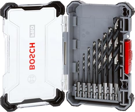 Bosch Matkap Seti Matkap Seti Impact Impact Control HSS, 8-parçalı Set Bohrmaschienen, Spiral Matkap Ucu Seti İçin Her Biri 1 HSS Matkap Ucu Çap 2, 3, 4, 5, 6, 7, 8, 10 mm, 1 Kutu
