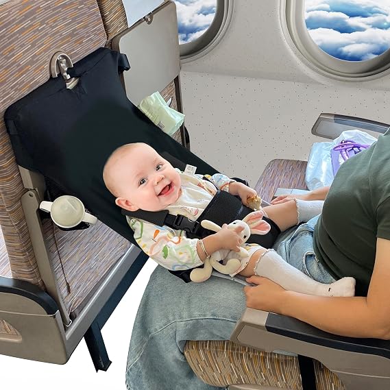 Baby Airplane Bed, Baby Travel Essential For Flying, Winglet Lap Seat Bed