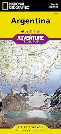 Argentina Map (National Geographic Adventure Map, 3400)