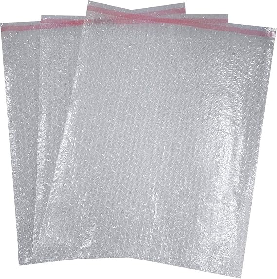 Triplast BB7 380 X 435"Clear Bubble Wrap" Pouch Bag (Pack of 20)