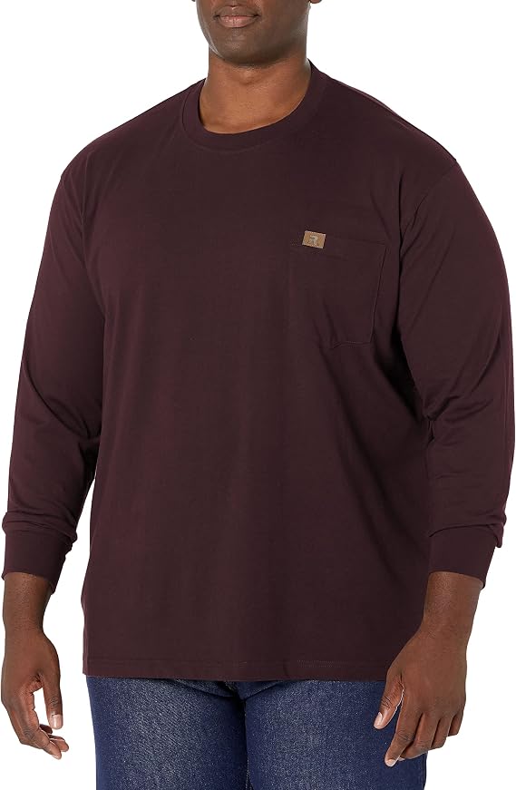 Wrangler Riggs Workwear Men's Long Sleeve Pocket T-Shirt