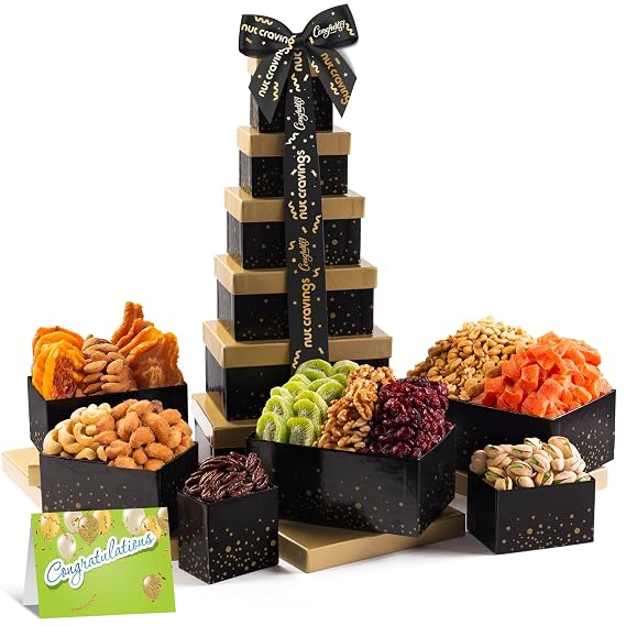 NUT CRAVINGS Gourmet Collection - (12 Assortments) Congratulations