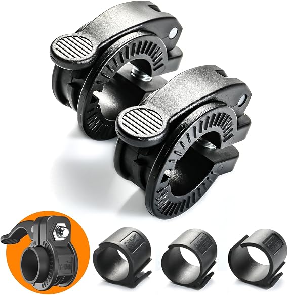 Mini Pro Halter Klipsleri 1 "I Çok Boyutlu Ayarlanabilir Halter Yaka I 1" Halter Kelepçeleri IQuick Release Ağırlık Klipsleri Dambıl Bar için Kilitleme Çifti