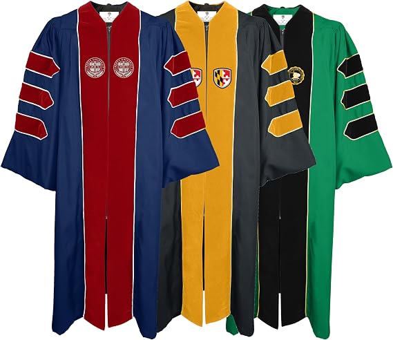 GradPlaza Custom Graduation Doctoral Gown...