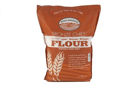 Wheat Montana - Bronze Chief Flour- 1 pack - 10lb bag