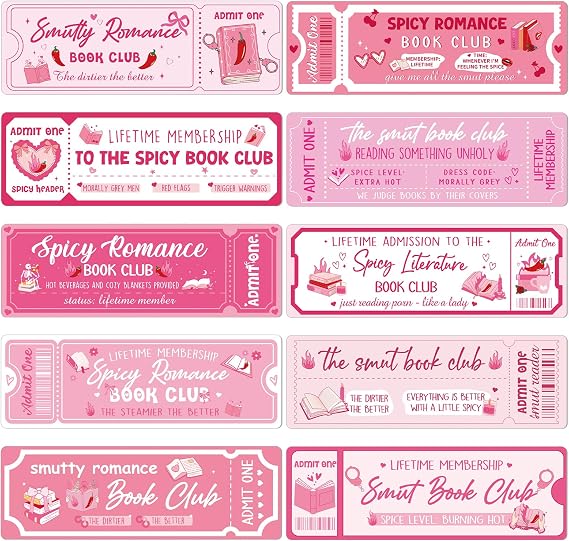 Wxiben Smut Bookmarks Gifts for Women - 20PCS Smutty Bookmarks Hot and Spicy Book Marks for Women Girls Reading Page Clip for Book Lovers Students Teacher Dark Romance Bookish Bookworm Gift