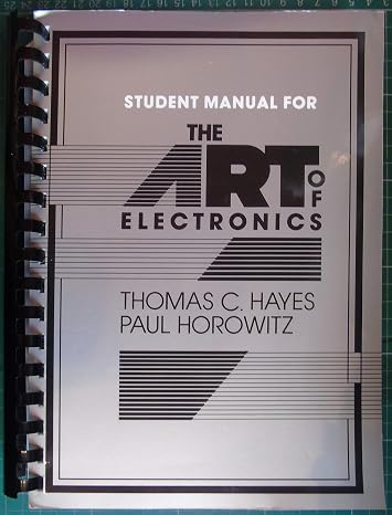 The Art of Electronics Student Manual