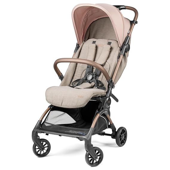 PEG Volo, Ultra Lightweight Carry-On Compliant Travel Stroller, Mon Amour