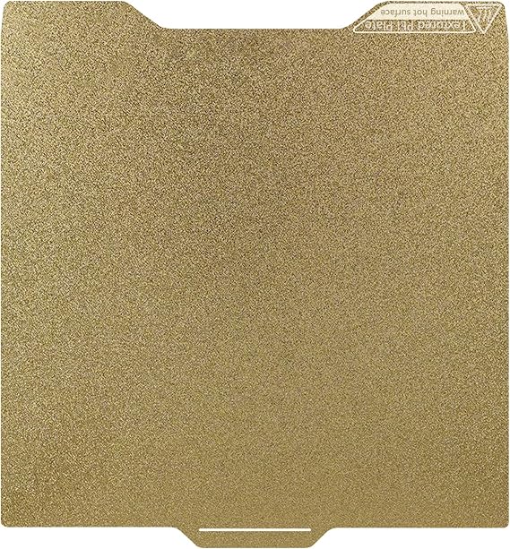 SPARKX i7 Build Plate 301x267MM Double Sided Textured Board Gold Heated Bed
