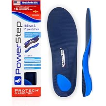 Powerstep Protech Classic Plus Full Length Insoles, Men's 10/10.5 - Women's 12/12.5 by Protech Classic Plus