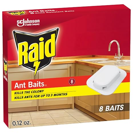 Raid Ant Killer Baits, Indoor Ant Control, Child Resistant, 8 Count